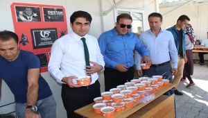 Samsat'ta İmam Hatipli Öğrenciler Aşure Programı Düzenledi