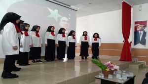 Samsat'ta İstiklal Marşı'nın Kabulünün 99. Yılı Kutlandı
