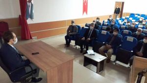 Samsat’ta Kovid-19 tedbirleri toplantısı yapıldı