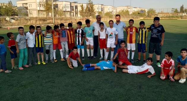 Samsat'ta Kuran Kursu Öğrencileri Arasında Futbol Turnuvası
