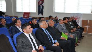 Samsat'ta Tarsim Toplantısı Yapıldı