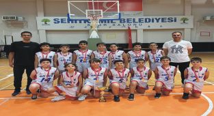 SANKO Okulları basketbolda il birincisi oldu