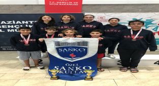 SANKO Okulları’nın yüzme başarısı
