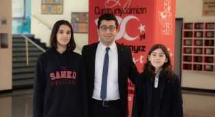 SANKO Okulları öğrencileri sergi ve ödül törenine davet edildi