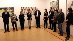 SANKO Sanat Galerisi’nde Kolaj Sergisi
