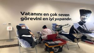 SANKO tekstil Adıyaman işletmesi çalışanlarından kan bağışı