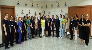 SANKO Üniversitesi Hastanesi hemşireleri kahvaltıda buluştu