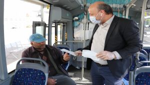 Şanlıurfa Büyükşehir Belediyesinden Vatandaşlara Ücretsiz Maske Dağıtımı - Videolu Haber
