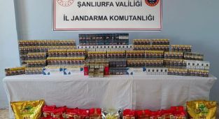 Şanlıurfa’da kaçakçılık operasyonu: Tonlarca kaçak ürün ele geçirildi
