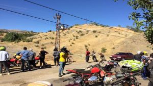 Savran yaylasında Motocross ekibi gösteri yaptı
