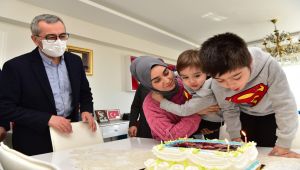 Şehidin oğluna doğum günü sürprizi - Videolu Haber