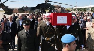 Şehit Akıncı’nın cenazesi Adıyaman’a getirildi