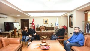 Şehit Eşi Uluçay’dan Rektör Turgut’a Ziyaret