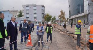 Şehrin içme suyu şebeke hattı tamamen yenileniyor