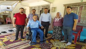 Şeker hastalığı nedeniyle ayağı kesilen babaya özel hediye - Videolu Haber