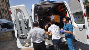 Serinlemek isterken boğulmaktan son anda kurtarıldı