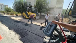 Siteler Mahallesinde altyapıdan sonra üstyapı çalışması