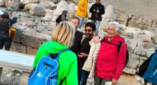 Slovenya’dan Nemrut’ta turlar başladı