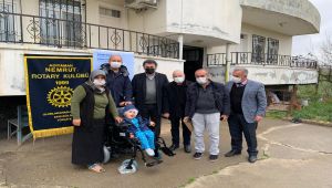 Spina Bifida hastaları akülü tekerlekli sandalyelerine kavuştu