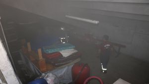 Spor salonunda çıkan yangın paniğe neden oldu - Videolu Haber
