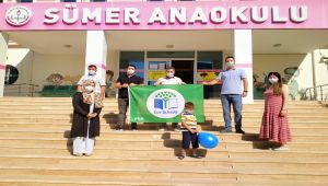 Sümer Anaokulu 'Yeşil Bayrak' ödülünü aldı