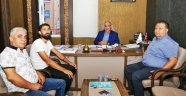 Adıyaman 1954 Spor Yöneticilerinden, Başkan Kutlu’ya Ziyaret