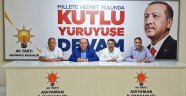 Başkan Kutlu, AK Parti Merkez İlçeYönetimiyle Bir Araya Geldi