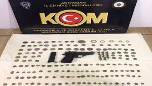 Tarihi eser kaçakçılarına operasyon: 2 gözaltı