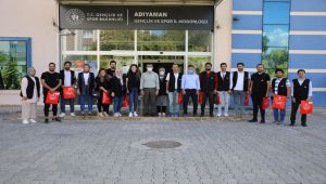 TGSP’li gençlerden Spor Müdürü Keleş’e ziyaret