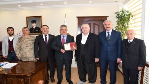 TSKGV'den Hayırsever Yıldırım’a Altın Madalya Ödülü