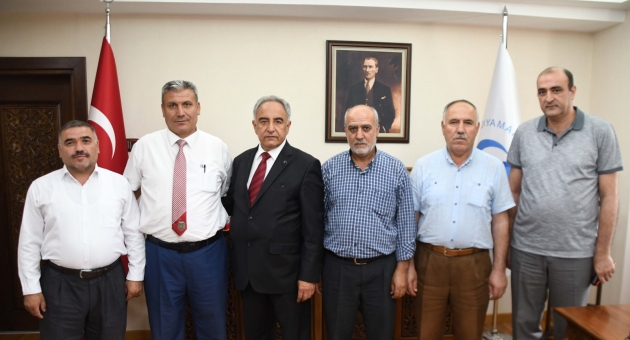 TÜMŞAD Başkanı Erdengi ve Dernek Üyelerinden Prof. Dr. Turgut’a Ziyaret
