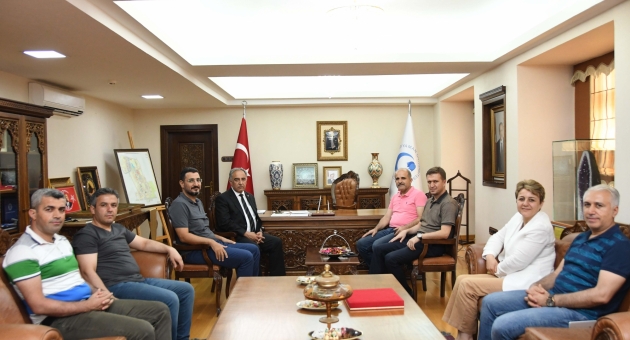 Türk Kızılay’ı Adıyaman Şubesinden Rektör Turgut’a Ziyaret
