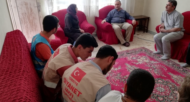 Türkiye Diyanet Vakfı Adıyaman Şubesinin Yardımları Devam Ediyor