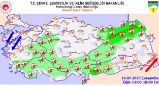 Türkiye genelinde sağanak ve toz taşınımı uyarısı: Hafta sonu yağışlar kuvvetlenecek