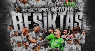 Türkiye Kupasının sahibi Beşiktaş oldu