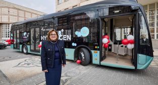 Türkiye’nin ilk hidrojenli otobüsü Gaziantep yollarında