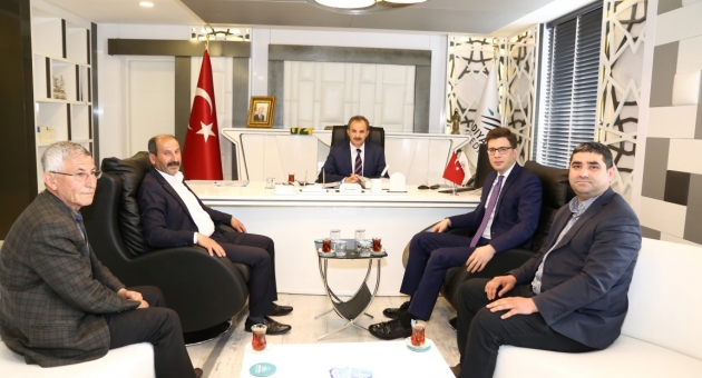 Tut Kaymakamı Kızılgüneş’ten, Başkan Kılınç’a Ziyaret