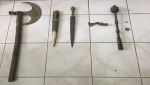Tut'ta Tarihi Eser Operasyonu: 2 Gözaltı