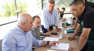 Tut’ta Taşkın Koruma Projesine sahadan destek