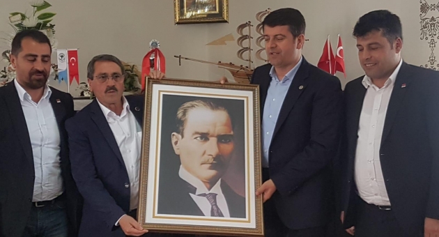 Tutdere’den, Baskan Kılıç’a Hayırlı Olsun Ziyareti