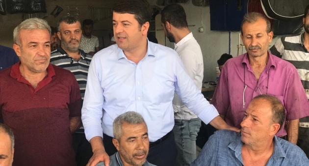 Tutdere, Küçük Sanayi Sitesi Esnaf Sofrasında