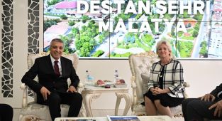 UNDP Türkiye Mukim Temsilcisi Louisa Vinton’dan Malatya'da ağırlandı