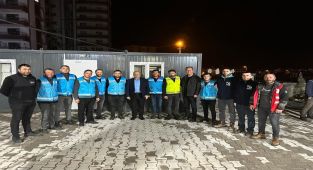 Ünye Belediyesi Adıyaman’da yaraları sarıyor