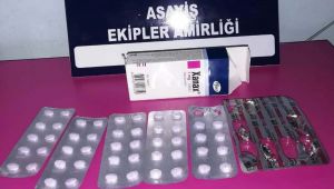 Uyuşturucu Hapla Yakalanan 2 Şüpheli Gözaltına Alındı