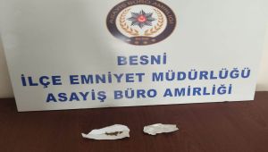 Uyuşturucu ile yakalanan şüpheli gözaltına alındı