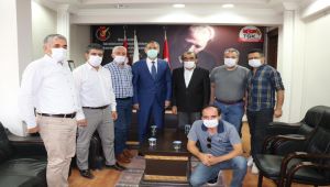 Vali Çuhadar'dan AGC'ye ziyaret