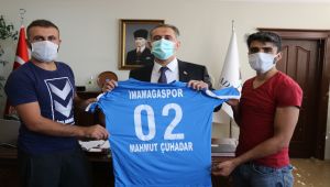 Vali Çuhadar’dan BAL LİGİ’ne çıkan İmamağaspor’a destek