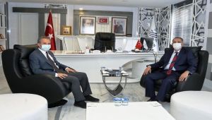 Vali Çuhadar’dan, Başkan Kılınç’a nezaket ziyareti