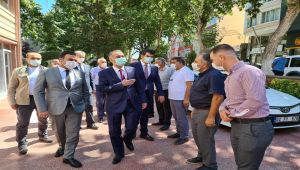 Vali Çuhadar’dan Başkan Yıldırım’a ziyaret