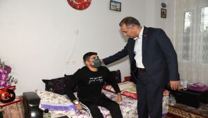 Vali Çuhadar’dan, Gazi Uzman Çavuş Musa Taştan’a geçmiş olsun ziyareti